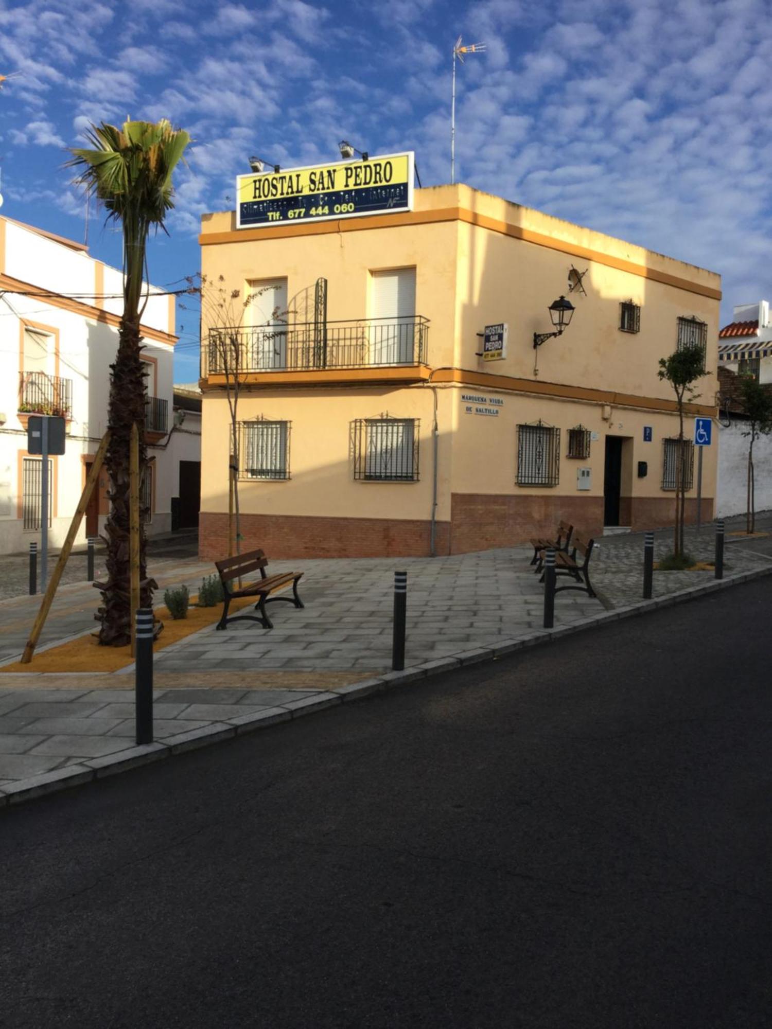 Hostal San Pedro Санлукар-ла-Майор Экстерьер фото