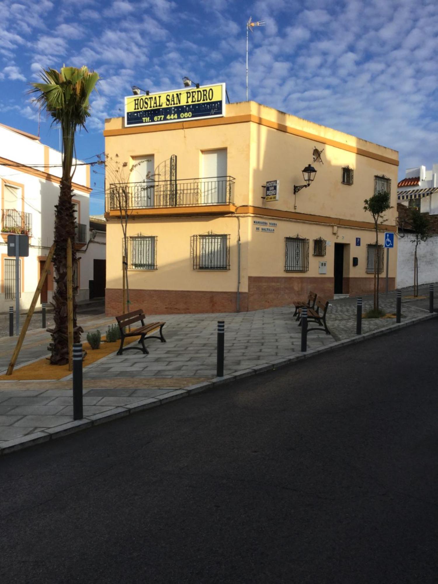 Hostal San Pedro Санлукар-ла-Майор Экстерьер фото